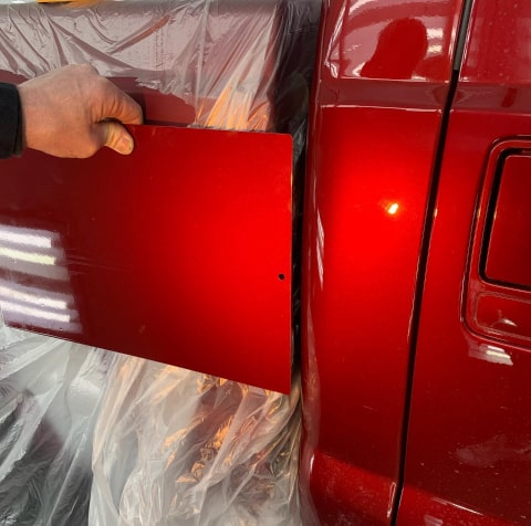 Vehicle paint repair at 821 Collision in North Haledon, NJ