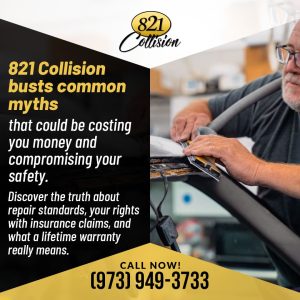 821 Collision reveals the truth about auto repair myths, insurance claims, and what a lifetime warranty truly means for customers.