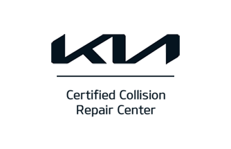Kia logo representing Kia's certified collision repair center affiliation with 821 Collision